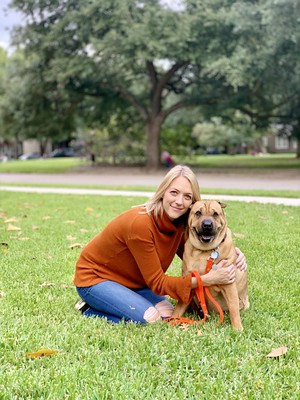 hudson with dog