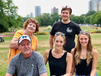 hudson with family