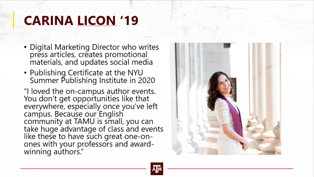 Carina Licon '19