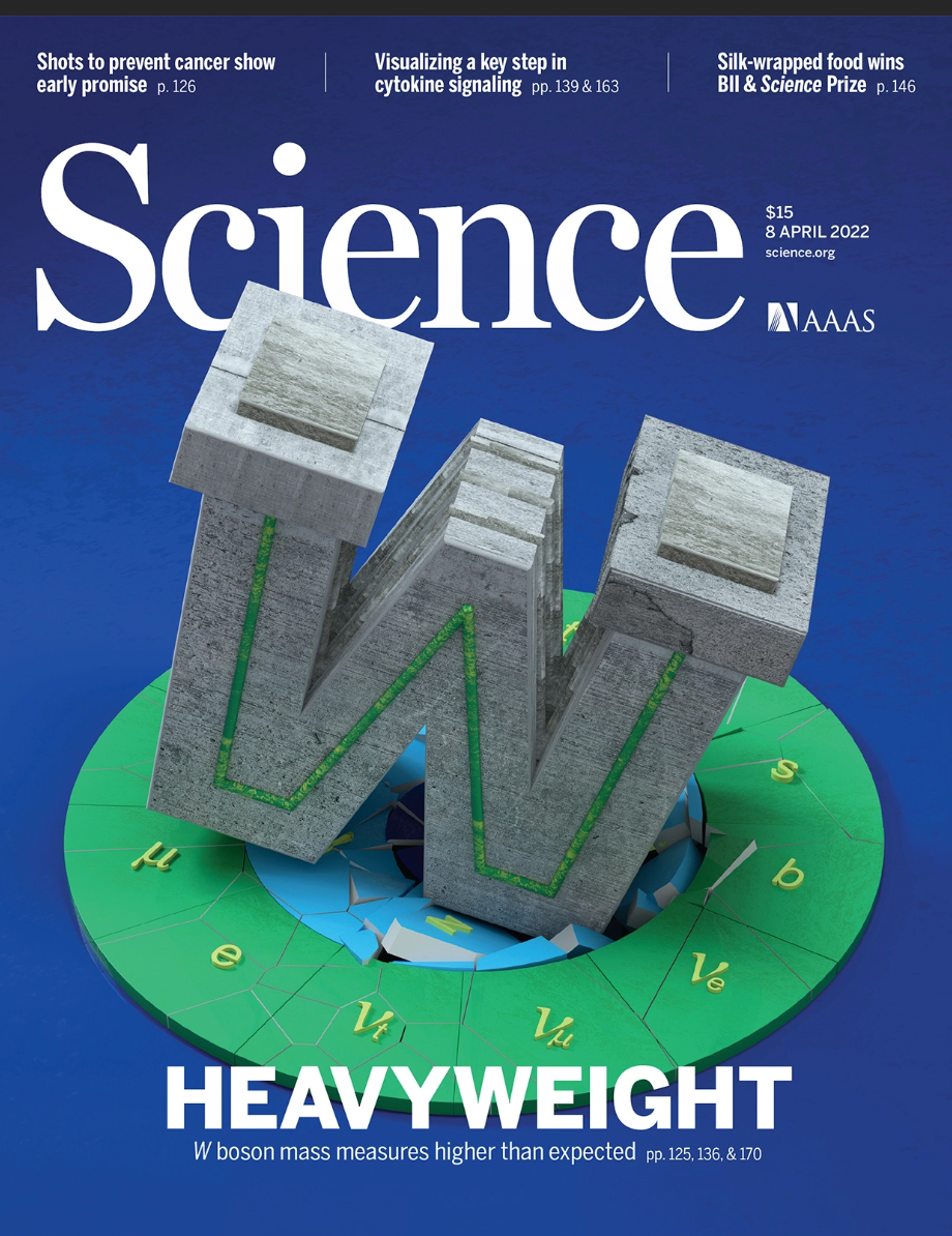 Cover of Science magazine, April 8, 2022 issue
