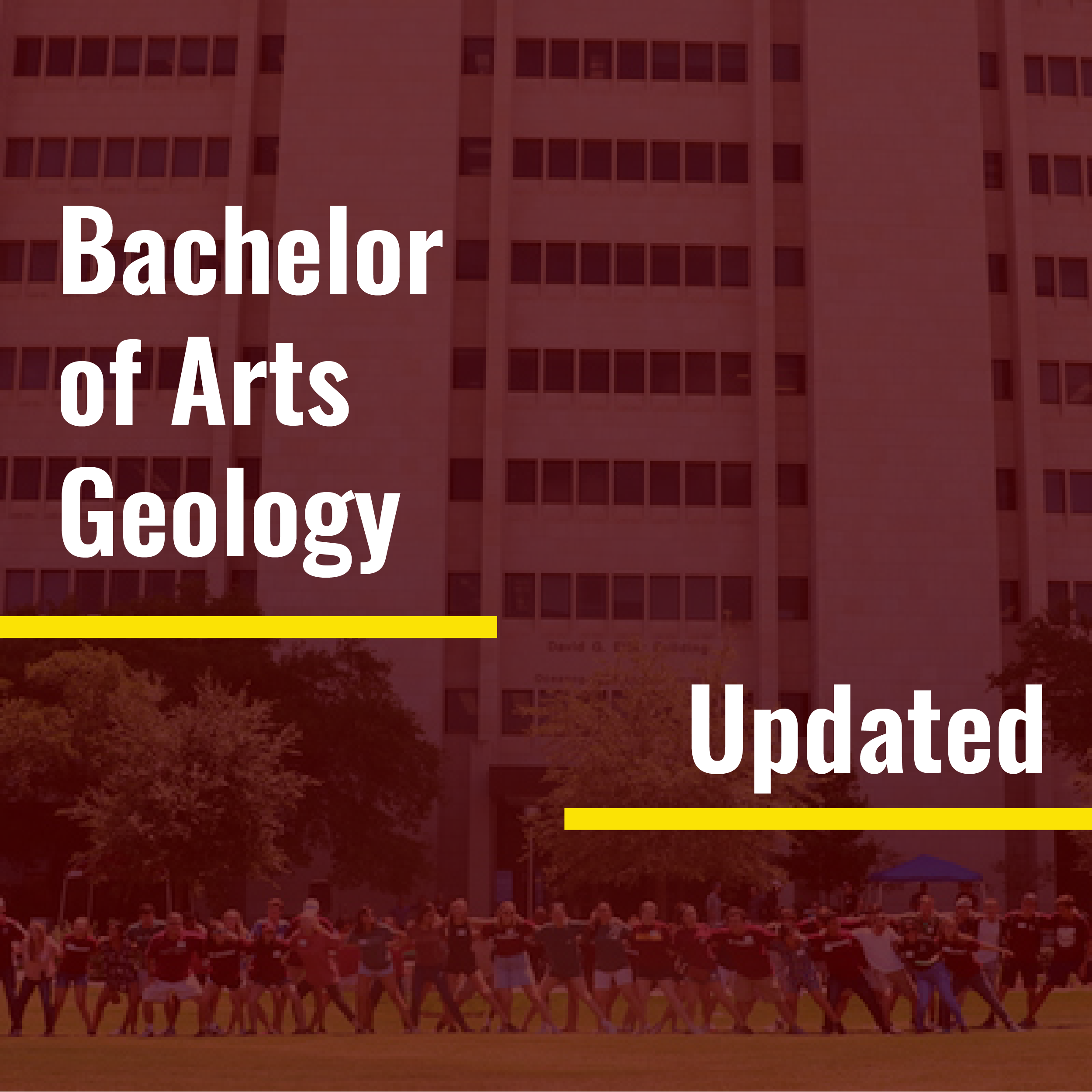Bachelor's or Arts Geology updated