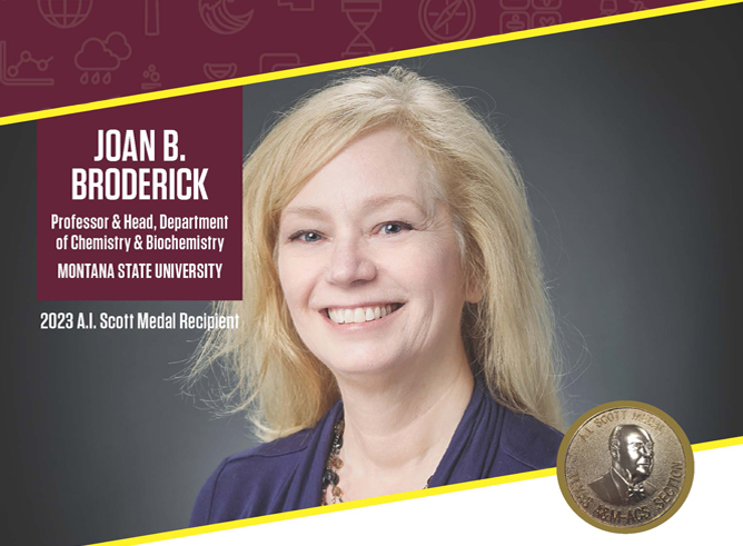 Montana State University chemist Joan Broderick