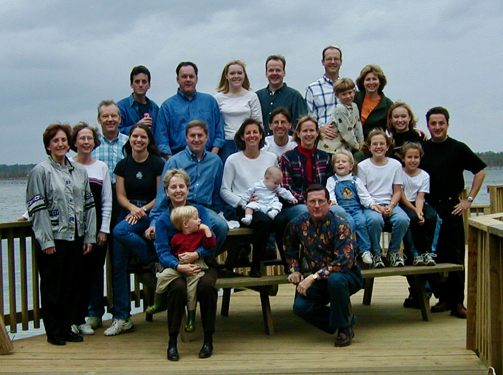 A photo of the 'Minden' family, the maternal side of Kevin Gaither's family from Minden, Louisiana.