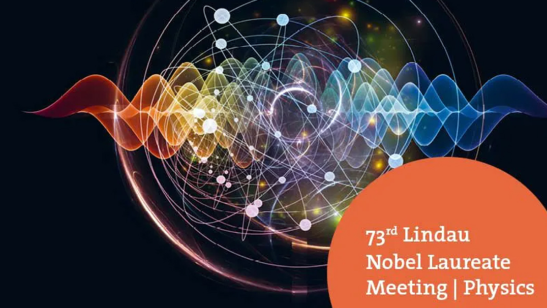 Graphic promoting the 73rd Lindau Nobel Laureate Meeting
