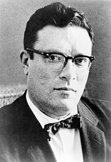 A headshot of Isaac Asimov, 1979