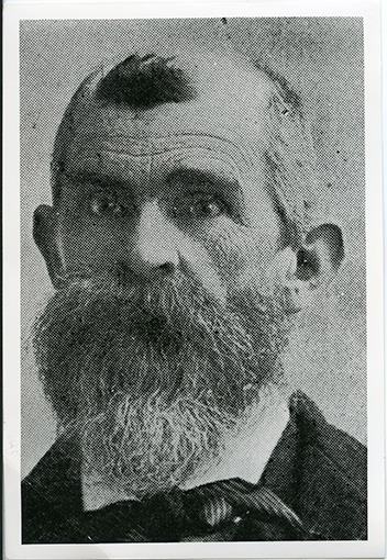Black and white portrait of Charles Woodward Hutson