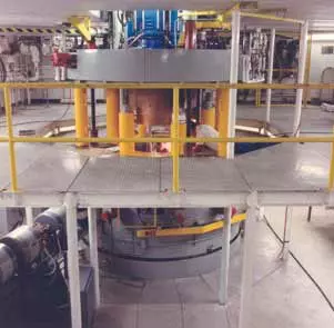Equipment in the cyclotron facility